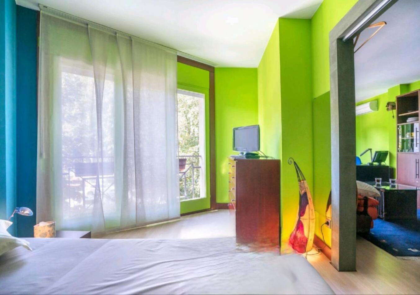 Acogedor Apartamento Girona Centro Apartment Bagian luar foto